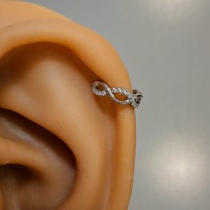 Forever Huggie - silver color