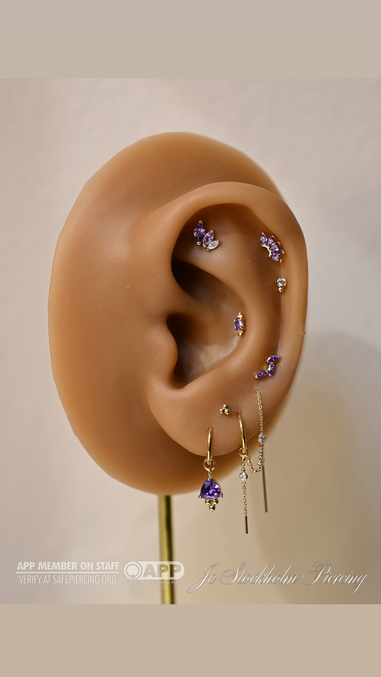 Cascade - Amethyst & lavender - Image 2